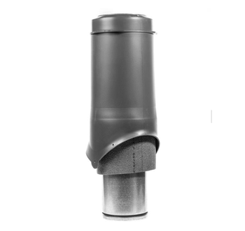 Выход вентиляции Krovent Pipe-VT 150 is серый