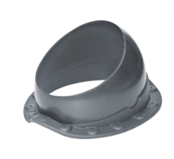 Проходной элемент Krovent Base-VT Wave 125/150 серый